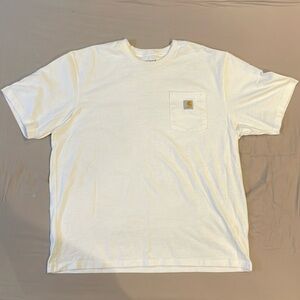 Carhartt- White Pocket Tee XL